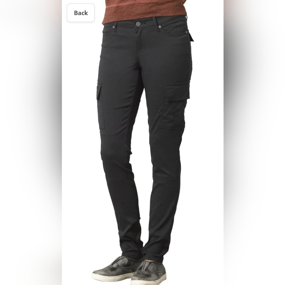 prAna women's meme pant in black